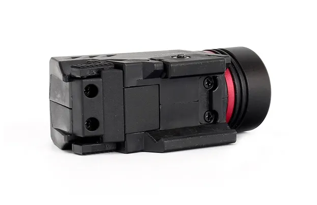 Tactical 150 Lumen Pistol LED Torch & Red Laser Combo - Gel Blaster Parts & Accessories For Sale