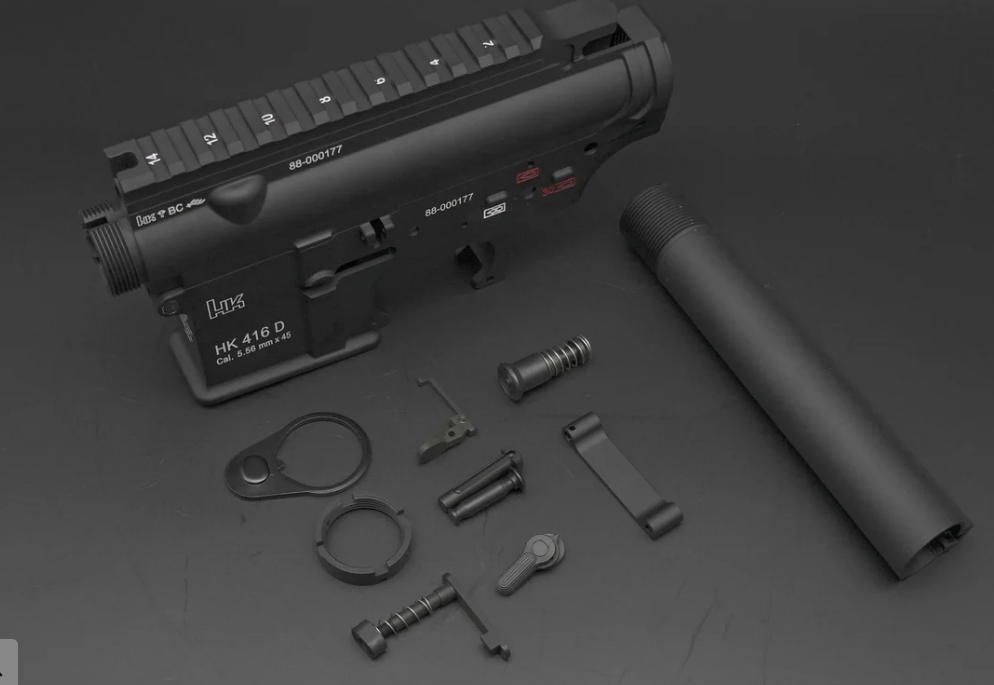 HK416D CNC Aluminum V2 Gel Blaster Receiver Kit - Limited Edition - Gel Blaster Parts & Accessories For Sale