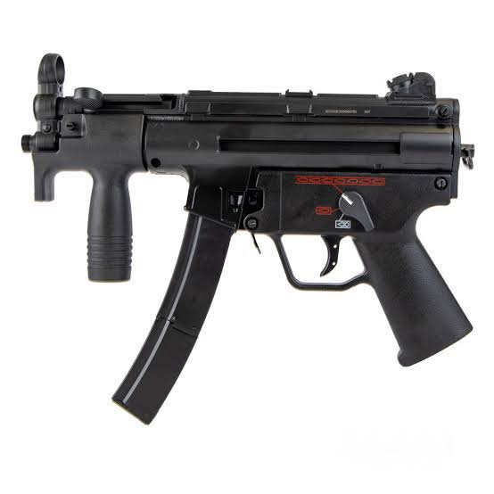 Well MP5K/G55 Green Gas powered SMG Gel Blaster - Gel Blaster Guns, Pi