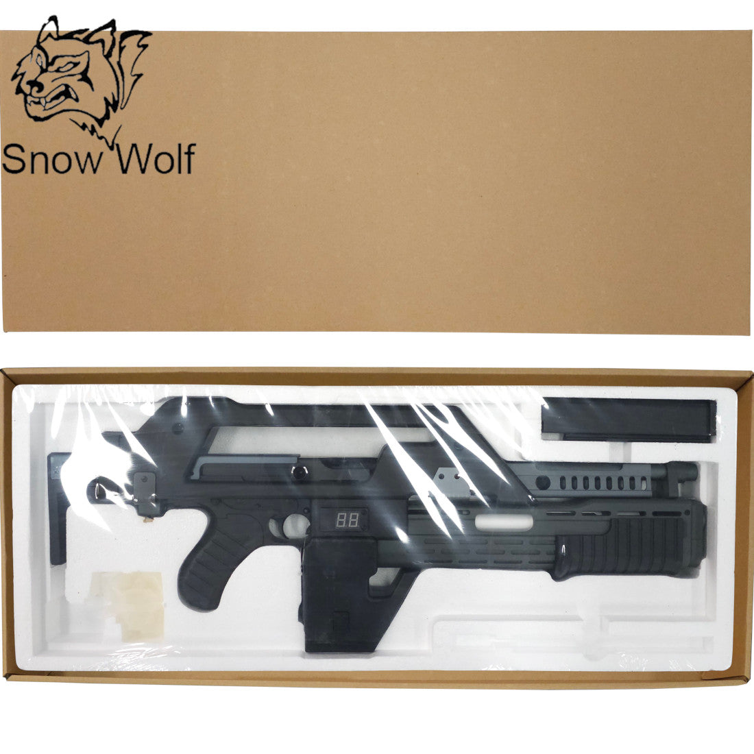 SW Aliens M41A Pulse Rifle – Black SW-11BK - Gel Blaster Guns, Pistols, Handguns, Rifles For Sale