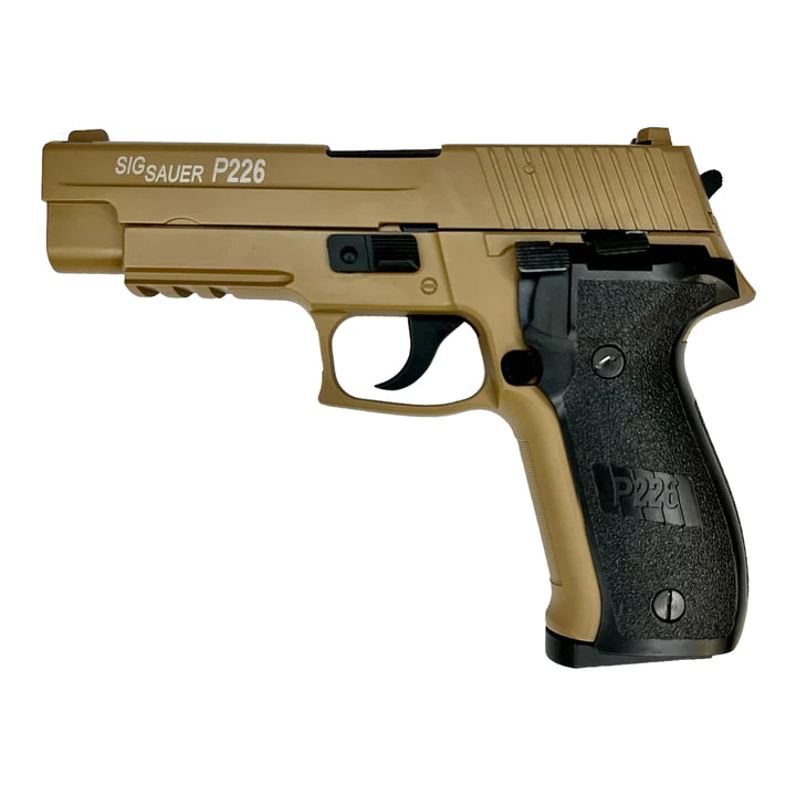 DOUBLE BELL SIG P226 (778S Tan) - Gel Blaster Guns, Pistols, Handguns, Rifles