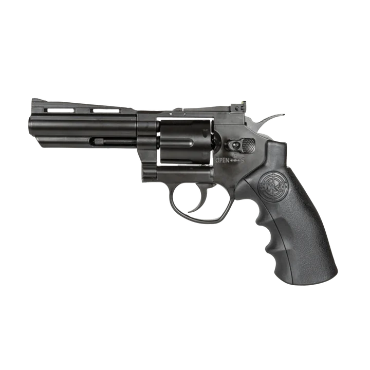 SRC TITAN 4’ REVOLVER GELSOFT BLASTER - BLACK - Gel Blaster Guns, Pistols, Handguns, Rifles
