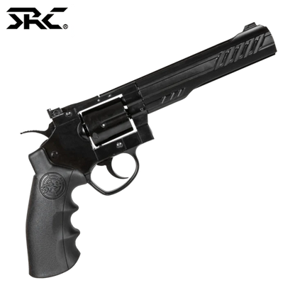 SRC TITAN 6’ REVOLVER GELSOFT BLASTER - BLACK - Gel Blaster Guns, Pistols, Handguns, Rifles