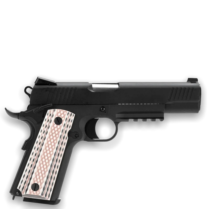 WE TECH 1911 M45A1 GELSOFT GAS BLOWBACK PISTOL - BLACK - Gel Blaster Guns, Pistols, Handguns, Rifles For Sale